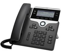 Cisco Systems Téléphone système VoIP Cisco UC Phone 7841 écran LCD noir, argent