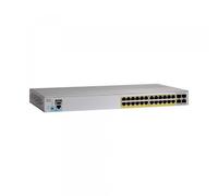Commutateur réseau Cisco Catalyst 2960L-24PQ-LL, 24 Ports GbE, consommation PoE 195 W, 4 Ports de Liaison Montante 10G SFP+, sans Ventilateur, Garantie à Vie limitée améliorée (WS-C2960L-24PQ-LL)
