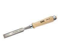 Ciseau à bois avec manche en bois - longueur lame 145 mm - largeur lame 35 mm SAM OUTILLAGE