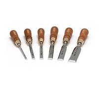 Ciseau à bois en Premium Qualité / Taillé / 6-pièces