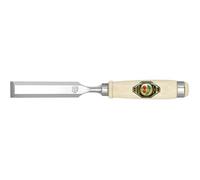 Ciseau à bois - Kirschen - 14 mm - Manche en hêtre - 2 embouts - Arêtes biseautées