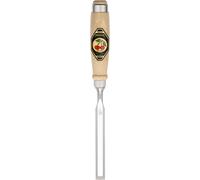 Ciseau à bois L.14mm avec 2 dents en acier Hêtre blanc Forme Ulm KIRSCHEN