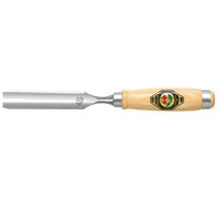 Ciseau à bois L.20mm avec 2 dents en acier Hêtre blanc Forme Ulm KIRSCHEN