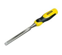 Ciseau à bois manche bi-matière 10x125mm longueur totale 310mm - STANLEY - 0-16-872
