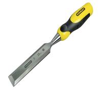 Ciseau à bois manche bi-matière 24x143mm longueur totale 330mm - STANLEY - 0-16-880
