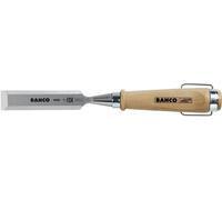 Ciseau à bois, manche en bois, anneau en acier nickelé, 24 x 140 mm Bahco 425-24