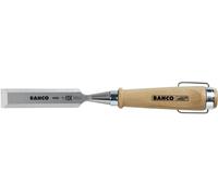 Ciseau à bois, manche en bois, anneau en acier nickelé, 32 x 140 mm Bahco 425-32