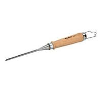 Bahco Ciseau à bois 425-4 – Manche en bois, anneau en acier nickelé 4 x 140 mm