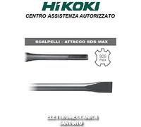 Ciseau À Coupe Plat 27 x 280 Avec Attache Sds Max Hikoki hitachi Marteau