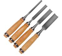 Ciseau à Gouge à Bois Argenté, Lot de 4 Set de Sets de Set de Sets de Lames Semi-circulaires