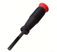 Ciseau à mortaise à angle droit avec poignée ergonomique et lame en acier conçu pour le travail du bois professionnel et les travaux de sculpture détaillée (8 mm)