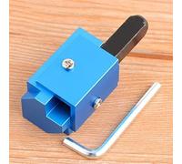 Ciseau carré de charpentier 7,2 cm avec poignée ergonomique pour le travail | Poignée ergonomique, réduit la fatigue de la main, précision de 7,2 cm, corps en plastique bleu, idéal pour la menuiserie