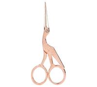 Ciseau Coudre, Ciseaux à broder Classic Cigogne Ciseaux Vintage Rose Gold Sharp Pointe Ciseaux À Coudre pour DIY Tailleur Art Travail