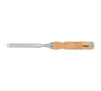 Ciseau de 10 mm, CRV, manche en bois