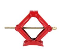 Ciseau de Levage pour Changement de Pneu de Voiture, Construction en Fer | Base extra-large pour plus de stabilité, disponible en 0,5T, 1T, 2T, conception en fer, indispensable pour les urgences