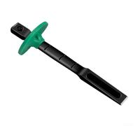 Ciseau de maçonnerie robuste pour béton brique et pierre avec poignée ergonomique absorbant les chocs Noir 15,4 cm
