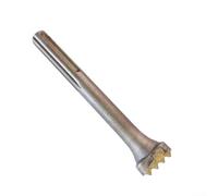 Ciseau pour marteau pour sds Max Tête Carrée 16 Dents Béton Ciseau | Acier allié trempé, résistance pour usure 40%, longue vie, pour surface traitée, pour robuste choc violent