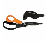 Ciseau Professionnel En Titane Fiskars CM 23 Avec Aiguiseur Cuisine Jardinage