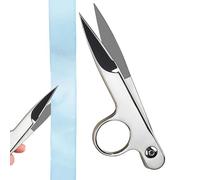 Ciseaux à à Ressort, Coupe-Fil en Forme de U, Ciseaux à Tissu Professionnels en Acier Inoxydable, Fournitures Artisanat, Idéaux pour Broderie et Confection | Compacts et Portables