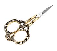 Ciseaux à Broder, Acier Inoxydable Précision Sculptée Vintage Européen, Ciseaux de Couture Fine pour Broderie, Travaux Manuels, DIY Créatif et Art Textile