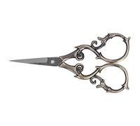 Ciseaux à broder, en acier inoxydable en forme de gourde, ciseaux à tissu rétro, petits outils de coupe de broderie vintage pour la couture, l'artisanat, le travail d'aiguille, le (Bronze)