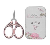 Ciseaux à broder, multifonctionnels pour fil et sourcils, design ergonomique facile à utiliser, matériau acier inoxydable durable, compact idéal broderie couture marine
