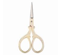 Ciseaux à broder vintage, pointe pointue élégante pour couture au point de croix, acier inoxydable, or antique, bronze, or rose, 8,9 cm, 1 pièce