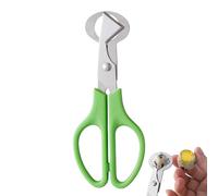 Ciseaux à cailles - acier inoxydable, poignée confortable, coupe précise | taille 14 cm pour la cuisine, la maison, la pâtisserie, les œufs durs, les collations, l'artisanat alimentaire