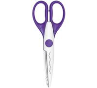 Ciseaux à contours WEDO coupe baroque Longueur : 160 mm pour droitiers violet