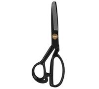 Ciseaux à Coudre sur Mesure Noir Professionnel Couture Tissu Vêtements Coupe Cisailles Plaqué Acier Tranchants pour la Fabrication de Vêtements en Cuir(300mm)