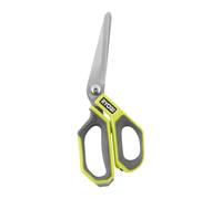 Ryobi Ciseaux droits RHCSS01 – aluminium, lames inox, coupe tissu et carton, ergonomique