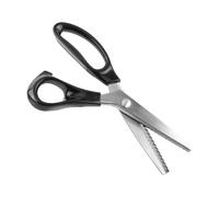 Ciseaux à Cranter de Précision à Bord Triangulaire avec Lames en Acier Inoxydable pour la Couture Professionnelle - Coupe de Précision de 3/5/7 Mm Tondeuses Décoratives en Tissu