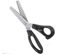 dentelé Bord festonné Ciseaux à cranter, Acier inoxydable Ciseaux de couture, professionnel Zig Zag Cut Ciseaux, tissu Décorer Craft Ciseaux, 22,9 cm Ciseaux de couture Scalloped (10mm)