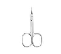 Ciseaux à cuticules en acier inoxydable, coupe-cuticules professionnel pour nail art, fournitures de manucure, argent, h
