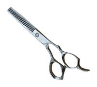 Ciseaux à Effiler Professionnels Double Face 17cm en Acier Inoxydable Plusieurs styles