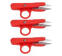 Ciseaux à fil en acier inoxydable, coupe-fil, ciseaux à tissu, coupe lisse, lames précises pour la couture, l'artisanat et le quilting, 3 pièces