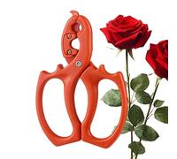Ciseaux à Fleurs | Acier inoxydable robuste | Épince-roses et ciseaux à tiges pour les fleurs | pour la taille, la coupe, l'élagage et l'arrangement des tiges et branches de rosiers
