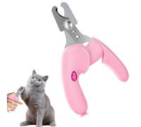 Ciseaux à griffes pour chats, chiots avec lime, outils de toilettage ergonomiques pour chatons - Cadeau idéal pour les amoureux des animaux, la famille et les amis