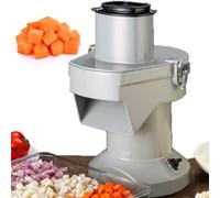 Ciseaux À Légumes Commerciaux, Processeur Alimentaire Électrique, Déchiquetage 3mm/10mm, Orifice De Décharge De Grand Diamètre, Capacité De Production De 180kg/h Pour Les Oignons, Carottes, Pommes