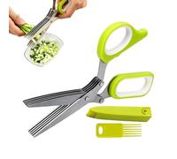 Ciseaux À Légumes Coupe-Légumes 5 Lames Avec Couvercle Et Peigne
