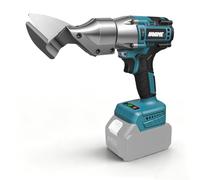 Ciseaux à métal sans fil pour Makita 18 V, ciseaux électriques sans balais pour couper l'acier, ciseaux à tôle, ciseaux électriques sans fil pour tôle, tapis, tissu, cuir, papier (sans batterie)