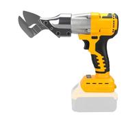 Ciseaux à métaux sans fil compatibles avec DEWALT batterie, Ciseaux électriques en métal sans fil et tête rotative à 360° max. 2 mm Ciseaux électriques sans balais pour tôle, PVC