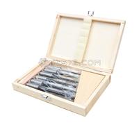 Holzmann Coffret 6 mèches à mortaiser LL6TLGR – rotation droite, Ø 6-16 mm pour LBM