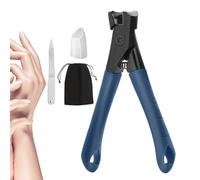 Ciseaux à ongles des orteils, coupe-ongles anti-éclaboussures, ciseaux à ongles incurvés | Pour personnes âgées, femmes, cuticules épaisses, pédicure, manucure, soins des pieds, soins du corps et