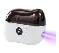 Ciseaux à ongles électriques pour orteils, tondeuse de sécurité portable à 3 vitesses, avec lumière électrique, pour hommes, personnes âgées, famille, voyage, salon, pieds, mains, doigts