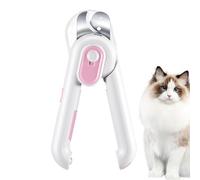 Ciseaux à ongles pour chat - Avec éclairage LED - Pour le soin des griffes lors du bain, les soins quotidiens, les voyages et pour une utilisation en salon
