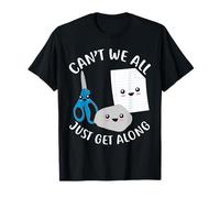 Ciseaux à Papier Rock Drôle Kawaii T-Shirt