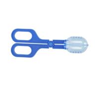 Ciseaux à Pince d'alimentation pour Reptiles, Outil en Plastique ABS Transparent ventilé pour lézards, Tortues, Grenouilles, araignées et Insectes, 1 Paquet (Bleue)