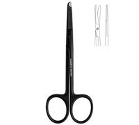 Ciseaux à point de suture 11,4 cm avec crochet délicat en forme de croissant - Parfaits pour enlever les sutures, premiers secours, formation EMS et autres instruments de qualité supérieure - Acier