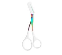 Ciseaux à sourcils avec accessoires de coupe peigne pour hommes et femmes Ciseaux professionnels d'épilation des sourcils